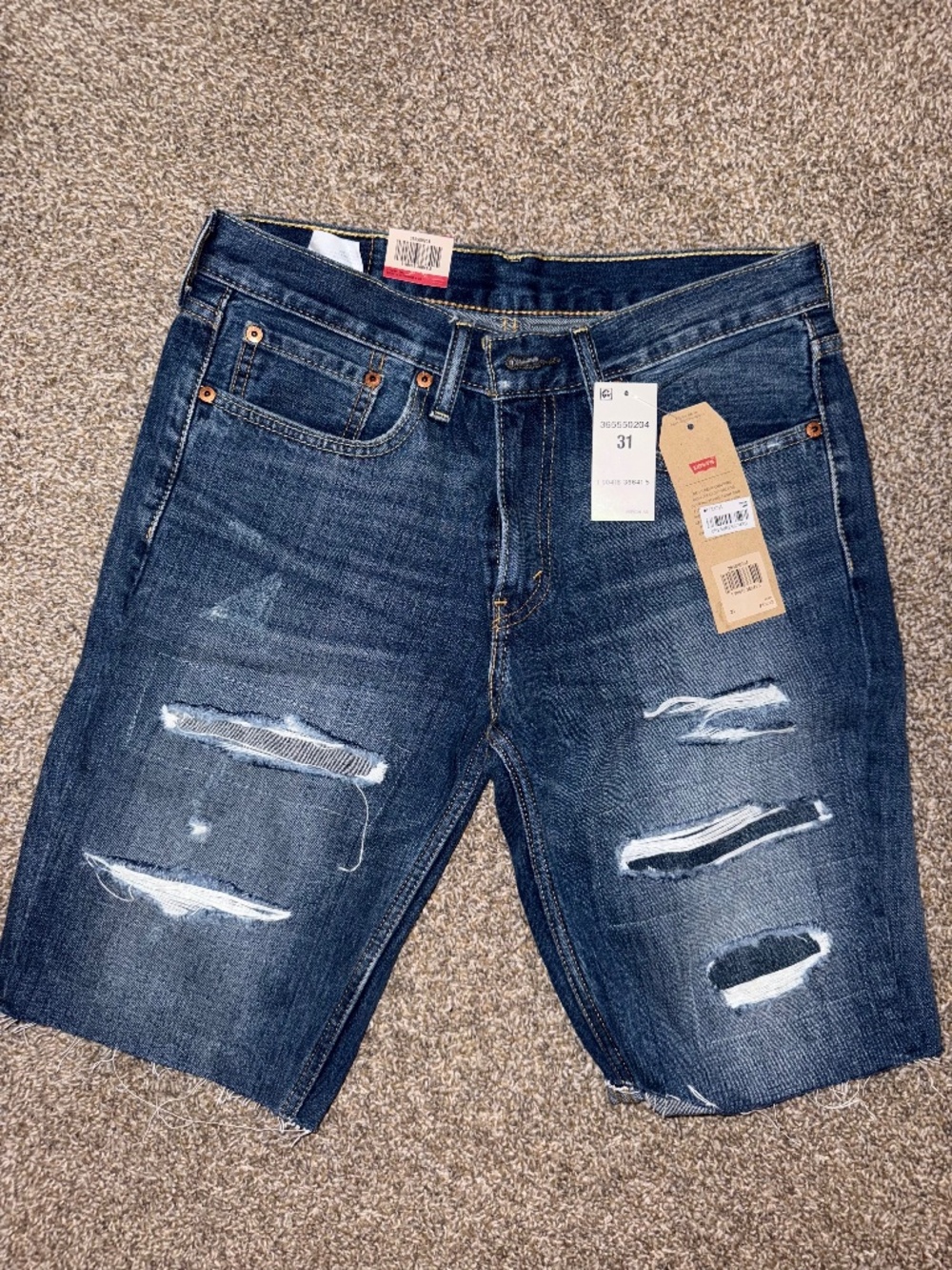 Levi 511 Jean shorts